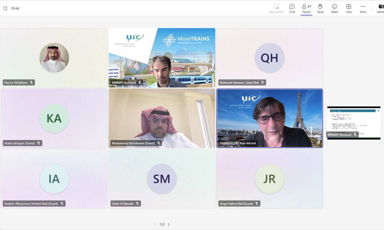 الهيئة الخليجية للسكك الحديدية تعقد اجتماعات مجموعات العمل لمتابعة مستجدات المشروع